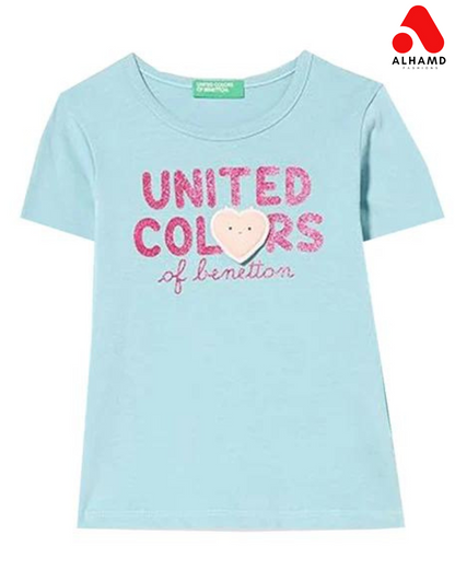 United Colors | Sea Green | Girl TShirt