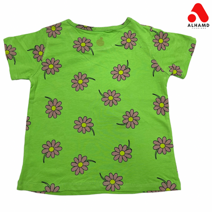 Graphic T-Shirt -BO-Parrot Green