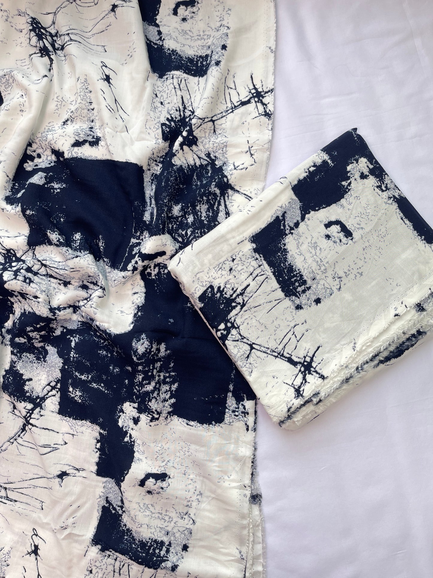 Premium Self Linen | Printed 2 pc | Allover