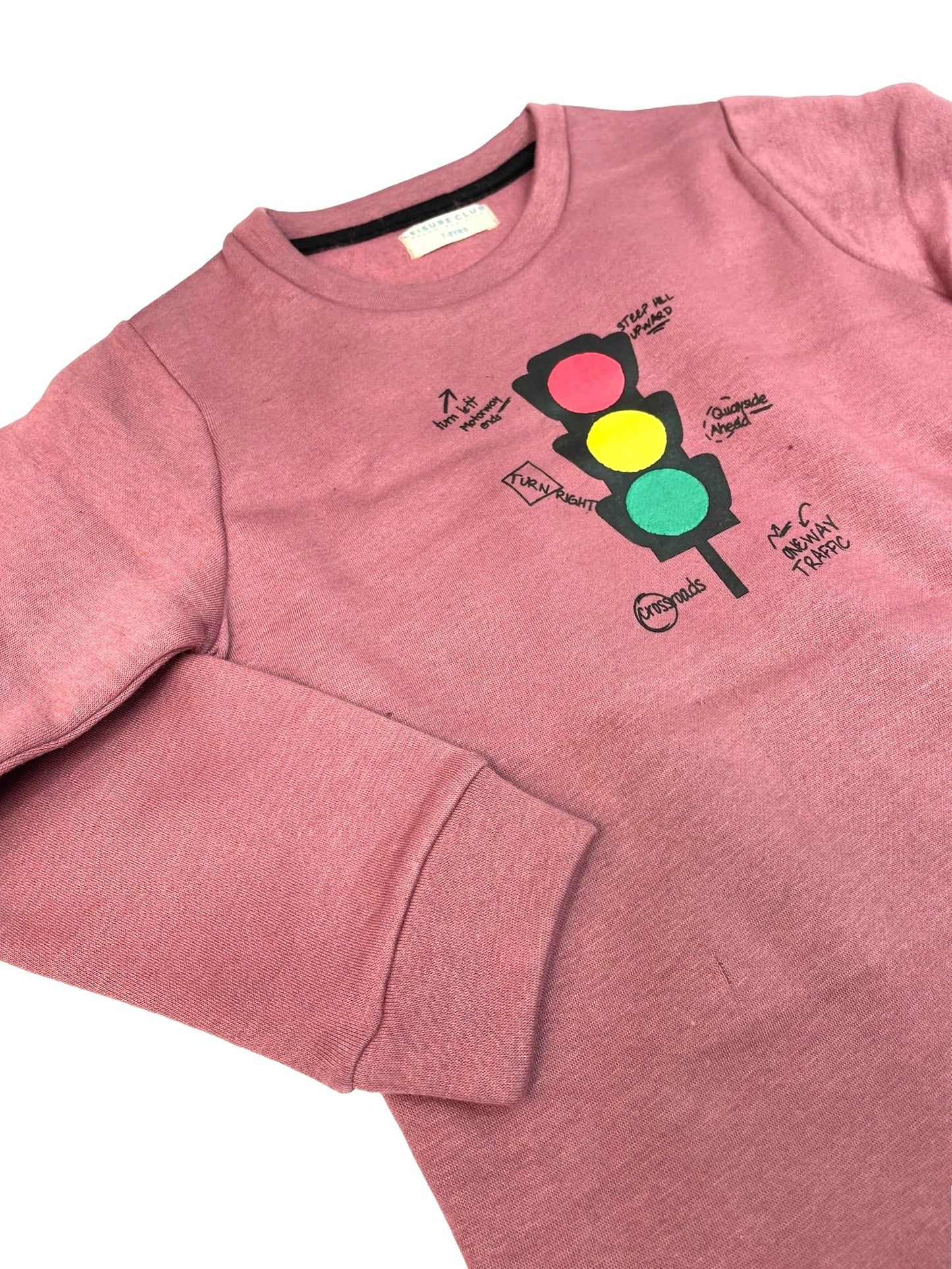 Girls Pink Cozy Fleece Shirt | Traffic Light